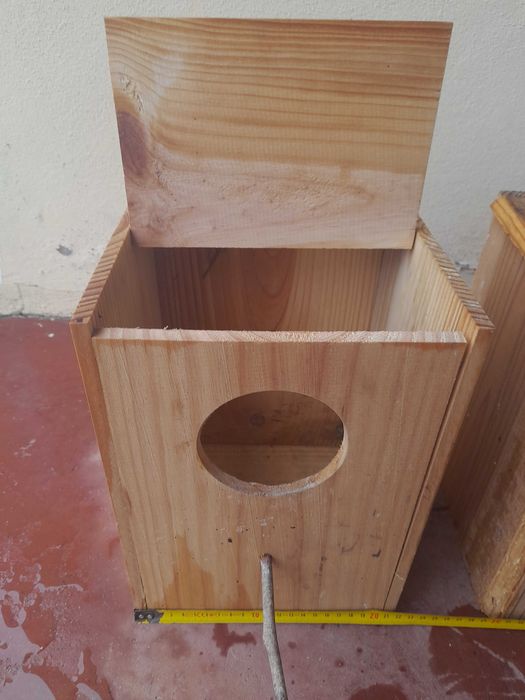 Vendo ninhos para caturras.