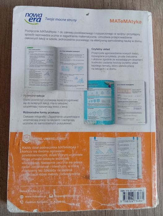 Matematyka 1 zakres podstawowy i rozszerzony