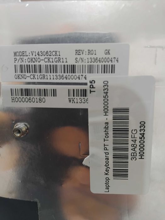 Toshiba Laptop Keyboard64730082642177122