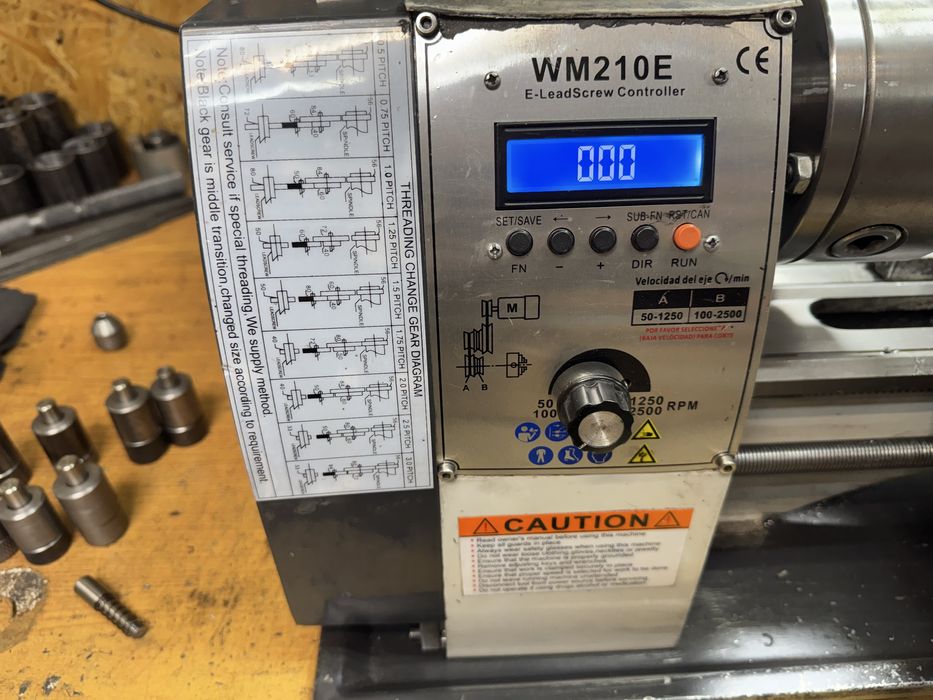 Токарний верстат ARDOTECH WM210Е*600мм, 1100W (вал 14 мм) ТВ