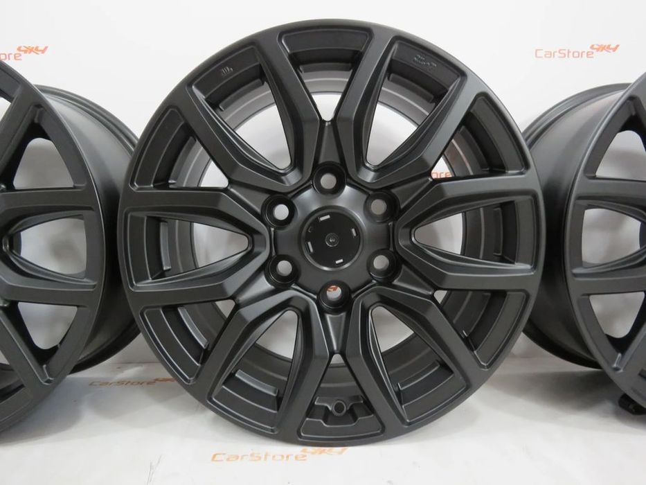 Jantes Look Toyota Hilux 17 x 7.5 et 30 6x139.7 Preto Matte