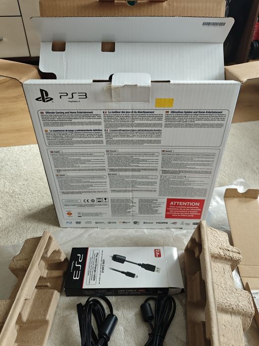 Empty box od PS3 Super Slim 500GB - CECH-4004C