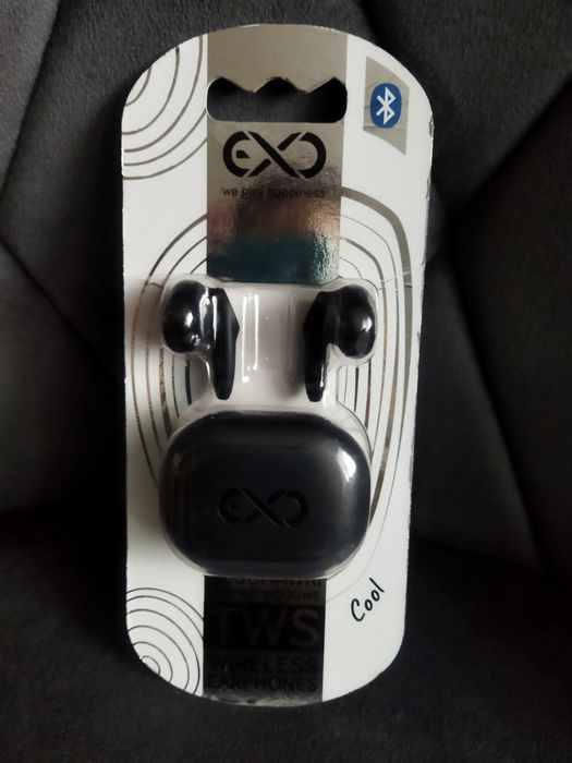 Nowe słuchawki bezprzewodowe z mikrofonem bluetooth exc cool