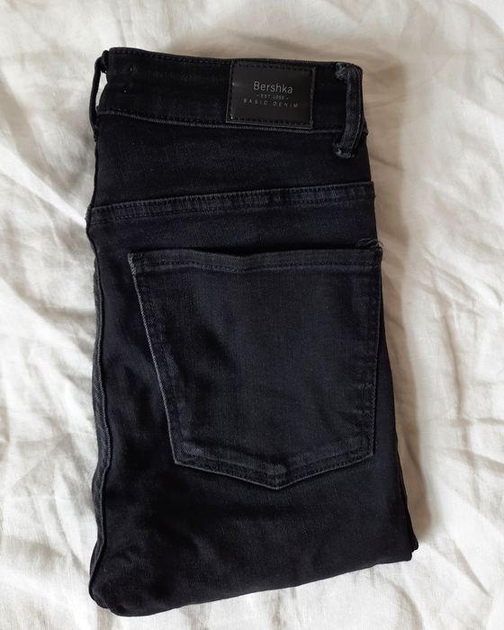 Skinny jeans high rise