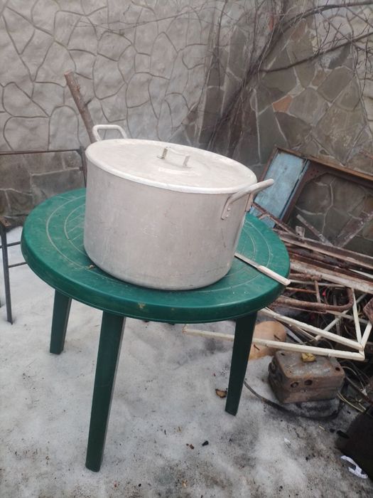 Кастрюля алюминиевая 40л