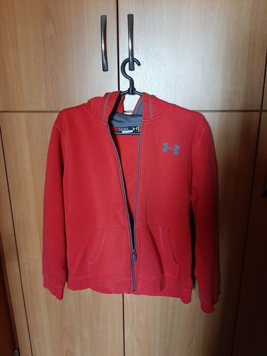 Толстовка з капюшоном Under Armour червона/ красная