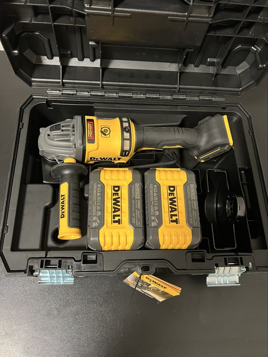 Акумуляторна болгарка DeWalt DCG418 FLEXVOLT 54V 125 мм