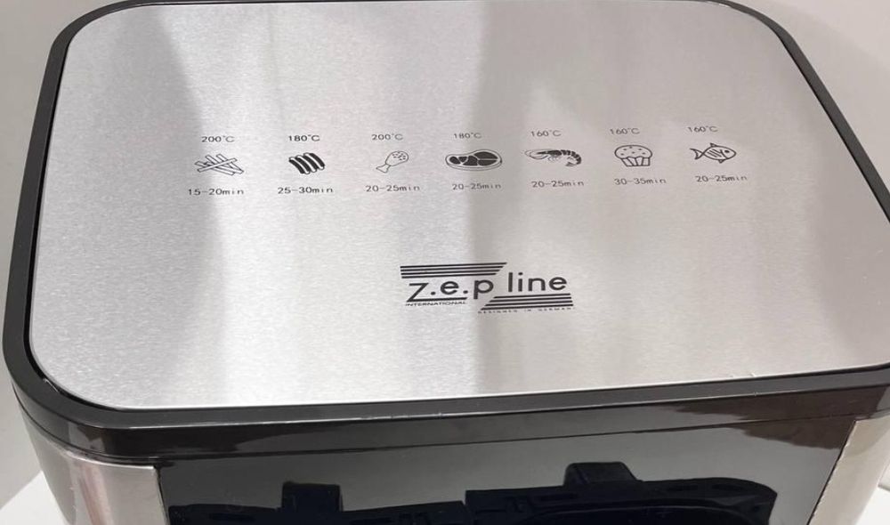 Аэрофритюрница, аэрогриль ‼️ Zepline багатофункціональна  пічь, 2 чаши