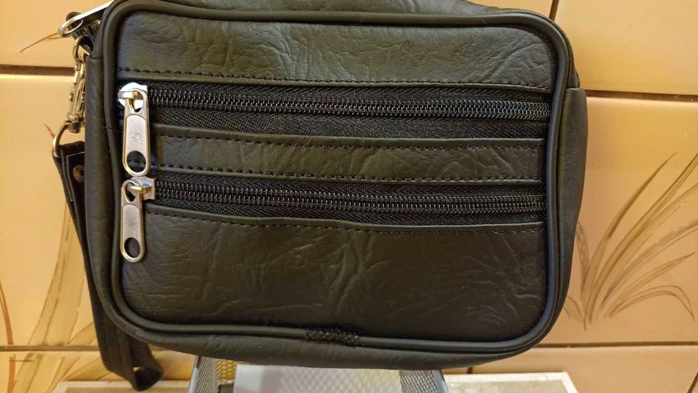 Saszetka męska ekoskóra