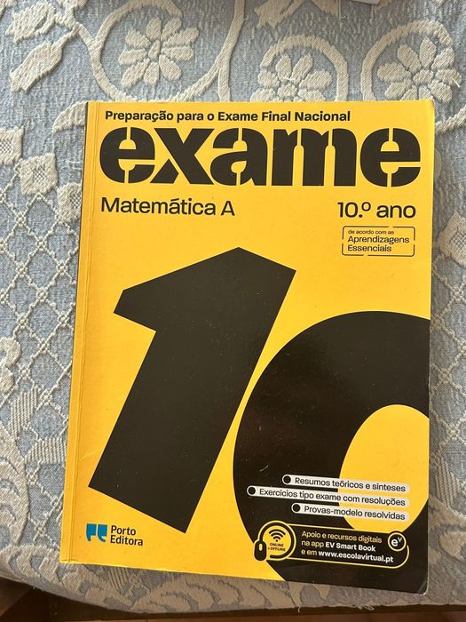 Manual para testes de matemática A 10 ano