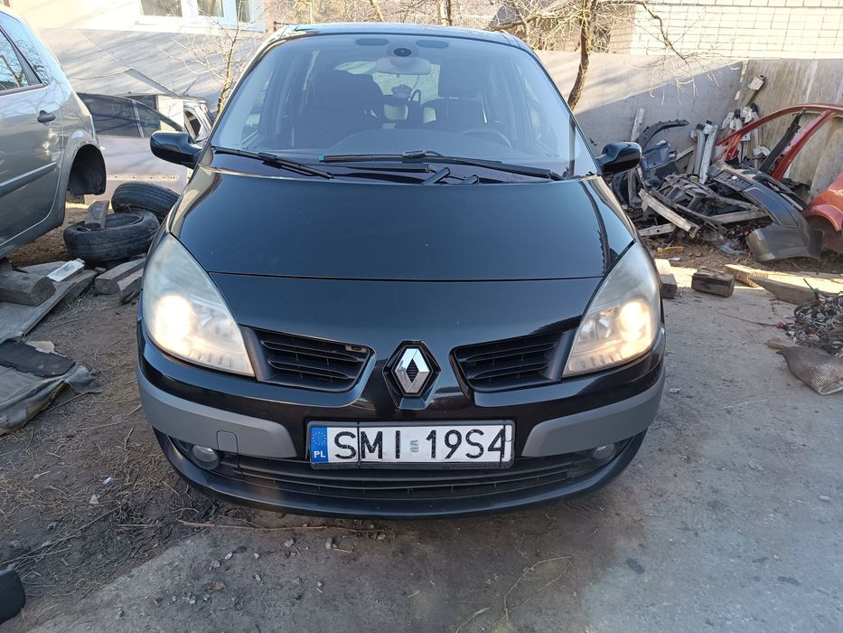 Бампер фари салон крила Рено сценік2 гранд сценик