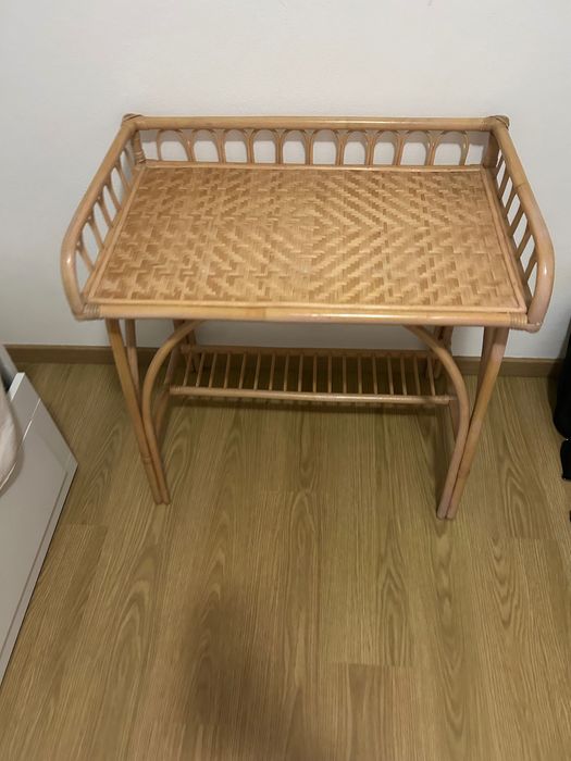 Secretaria Estilo Retro em ratan e bambu da marca La Redoute