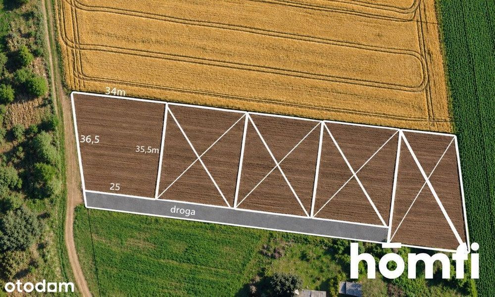 Na sprzedaż działka 1062 m² | Szopinek - Widok 2