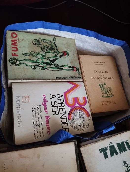 Biblioteca livros antigos e vintage
