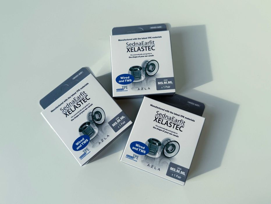 Насадки для наушников AZLA SednaEarfit Xelastec ML новые