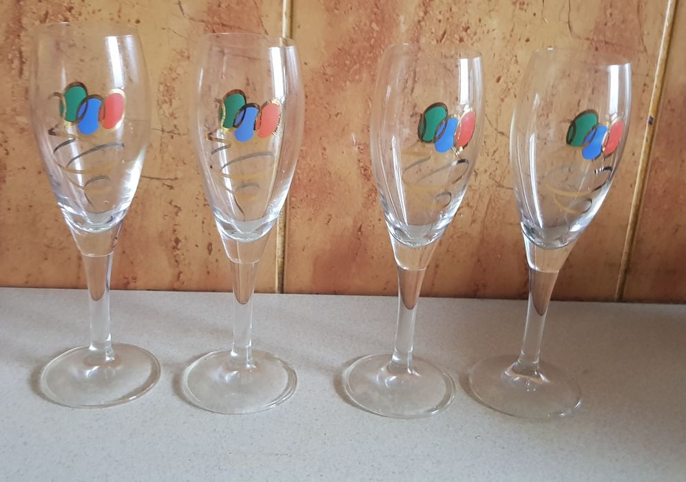 Kieliszki do szampana milenijne