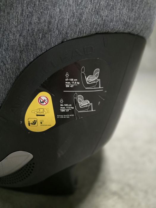 Fotelik AVIONAUT AEROFIX AV350 + baza isofix