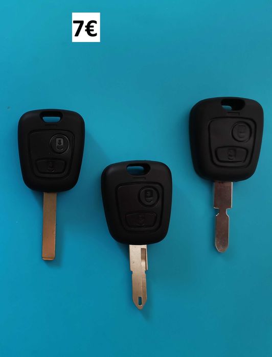 Chave carcaça Peugeot/Opel/Renault/Volkswagen/ completas Mercedes