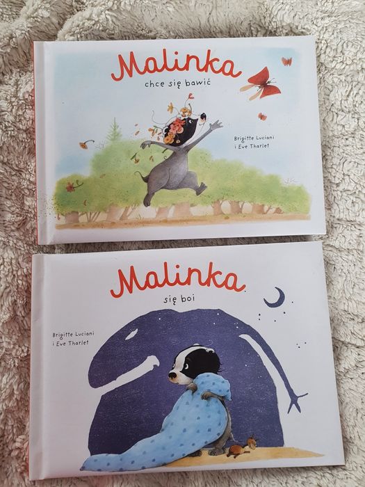 Malinka zestaw dwóch komiksów dla małych dzieci