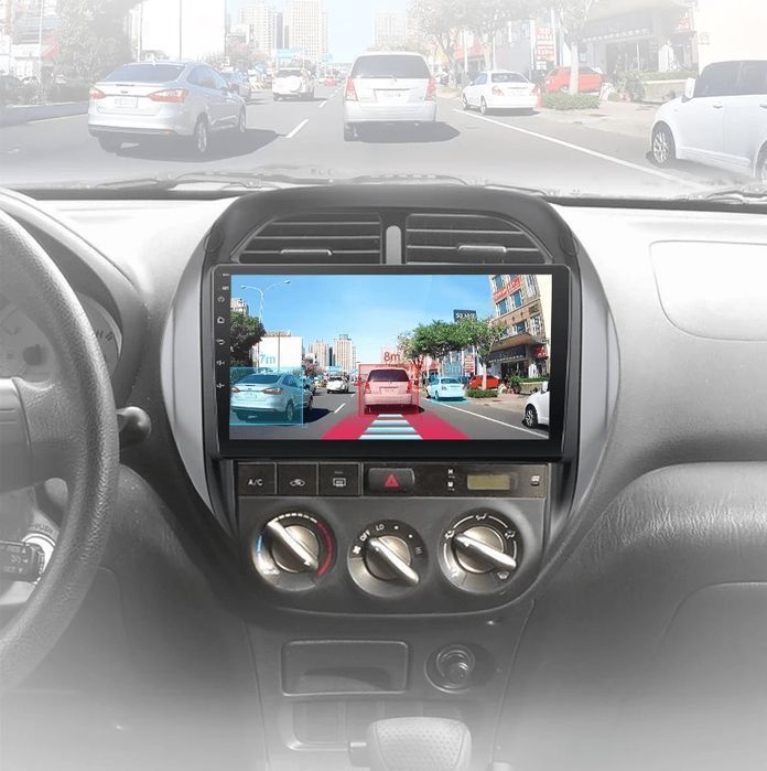 Radio Android 9” CarPlay Android Auto – Toyota RAV4 2003–2005 PL