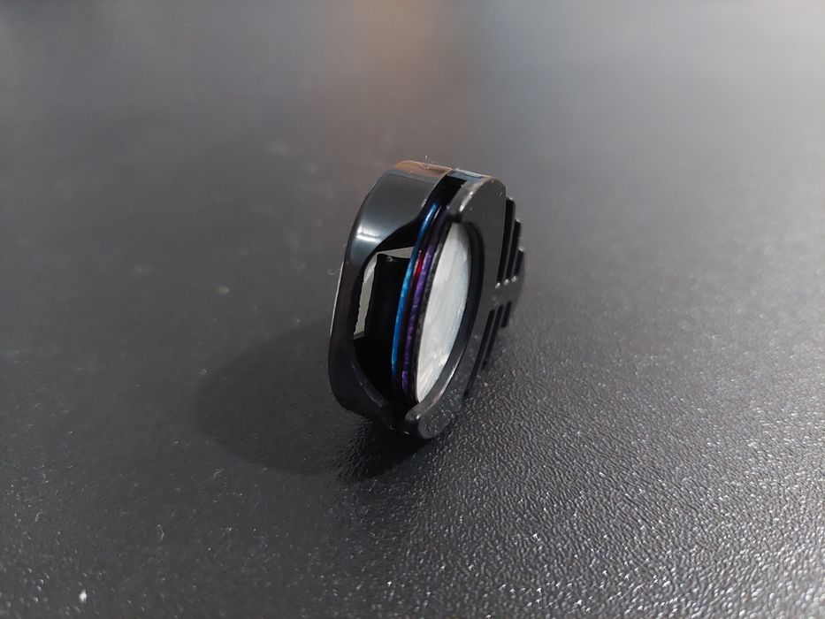 Porta palhetas + 5 palhetas Novo