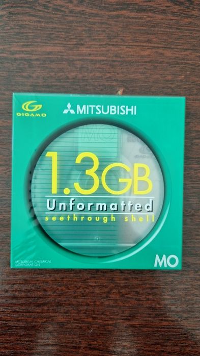 Магнітооптичний  диск  МО Mitsubishi 3.5 1.3Gb