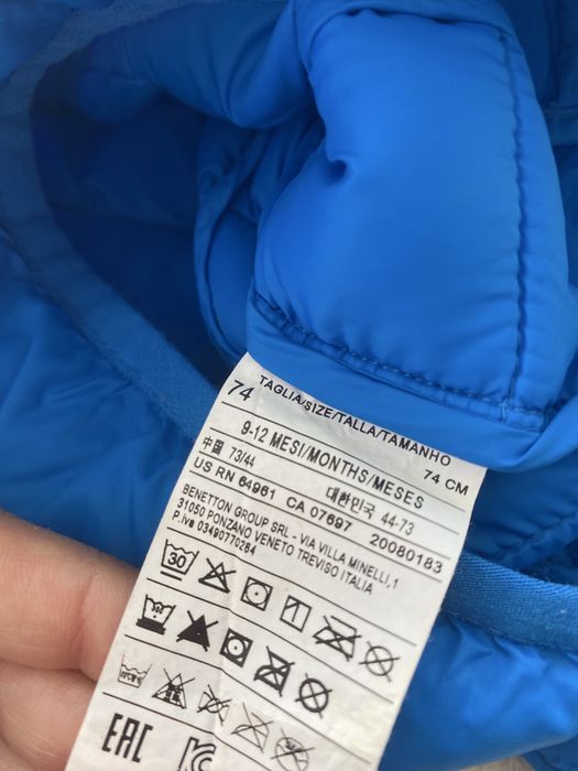 Верхній одяг для хлопчиків та унісекс від 68-74, 86-92 zara, next beneton