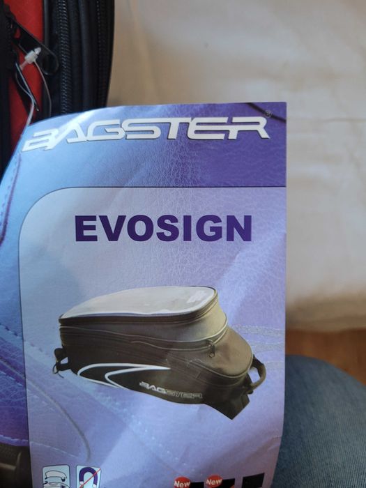 bagster evosign tank bag plecak na motor