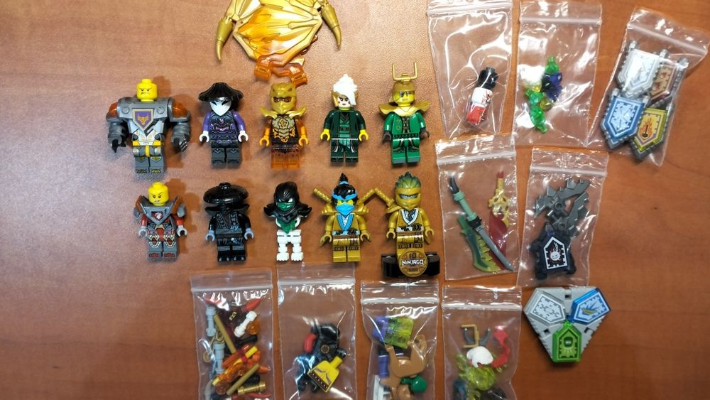 Lego Ninjago original лего ніндзяго оригінал мініфігурки аксесуари