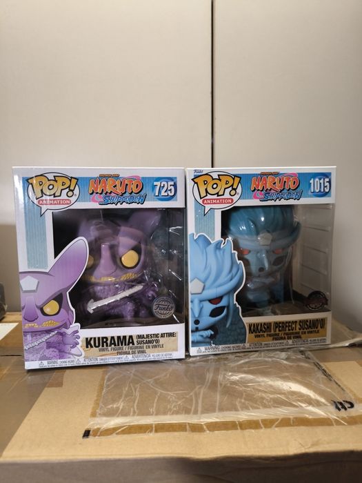 Naruto Kurama 725 + Kakashi 1015 Funko POP