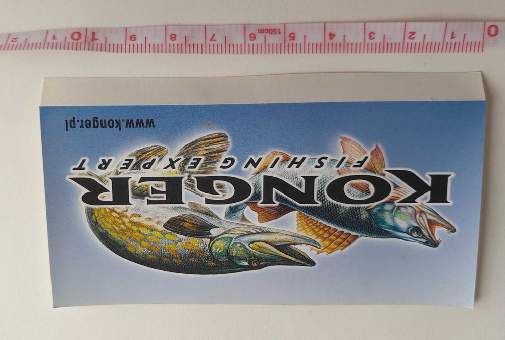 Dwie naklejki samoprzylepne Konger i Dragon King (Nr 14)