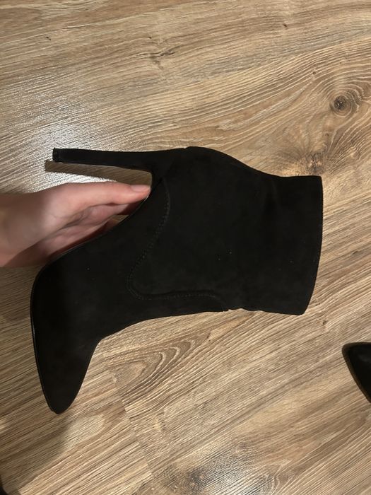 Botki damskie czarne