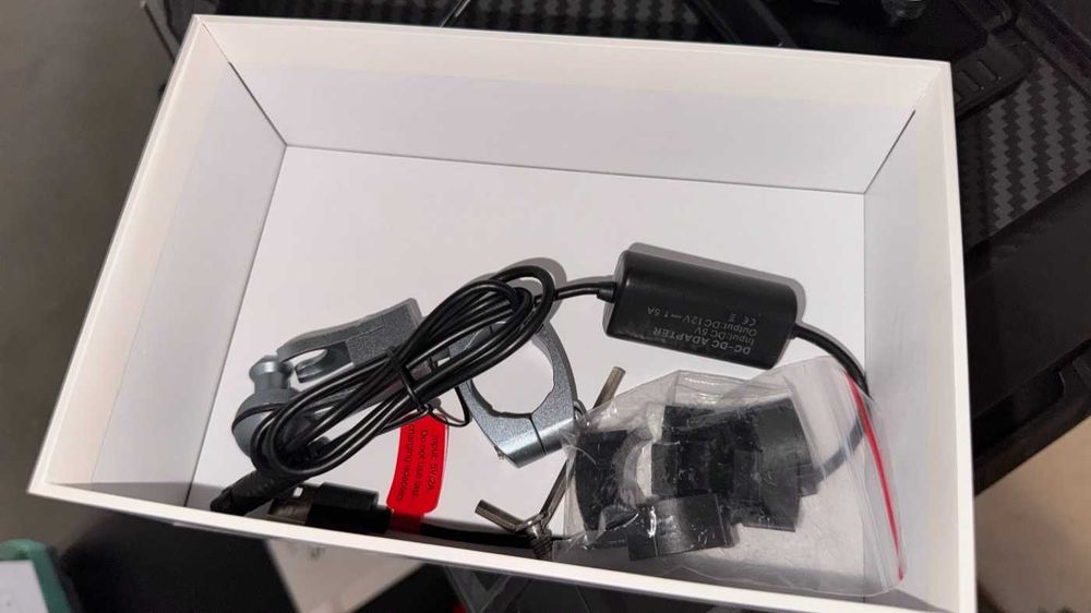Ecra CarPlay e Android Auto sem fios para mota - Aoocci C3