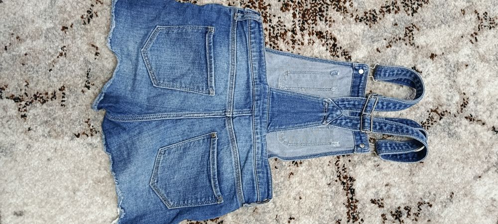 Джинсовий комбінезон, шорти