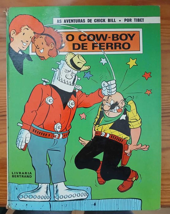 BD Chick Bill – O inocente da aldeia / O cowboy de ferro