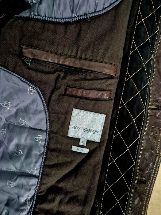 ROY ROBSON roz. L/XL męska kurtka skora naturalna jagnięca  super stan