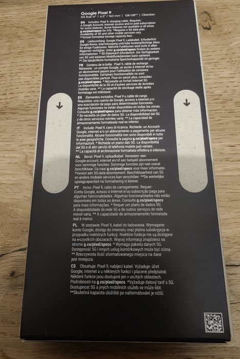 Google Pixel 9 - nowy