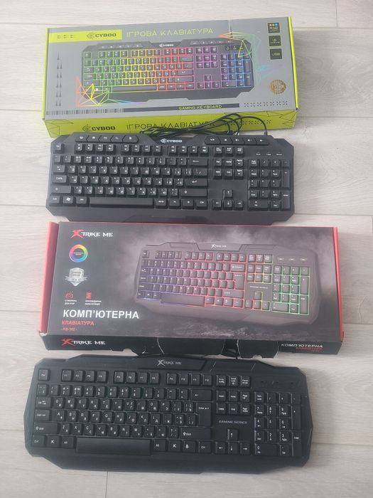 Клавіатури нові USB