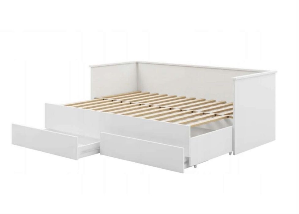 lozko rozkladane z szufladami