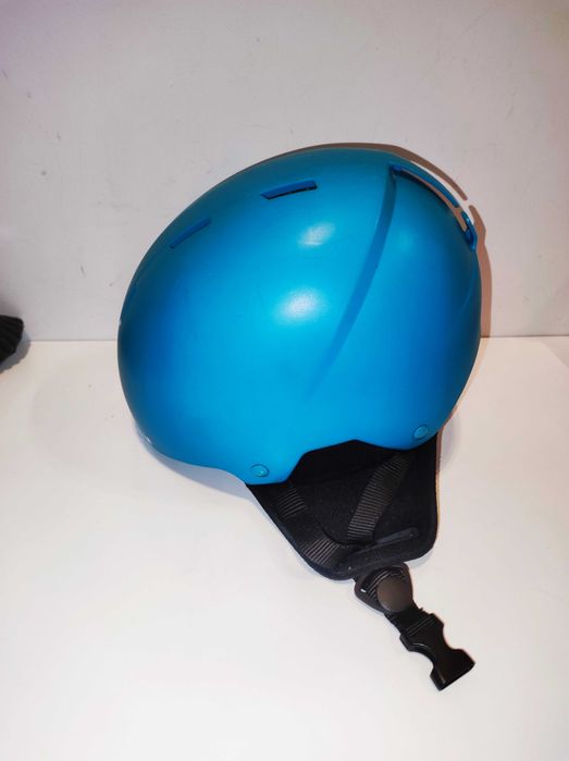 Kask narciarski dla dzieci Decathlon Wedze H100 r. 48-52 cm niebieski