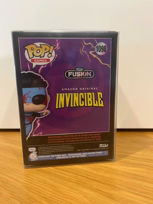 Vendo Funko POP! - Invincible Chase #1098 (Funko Fusion) novo e com a caixa danificada