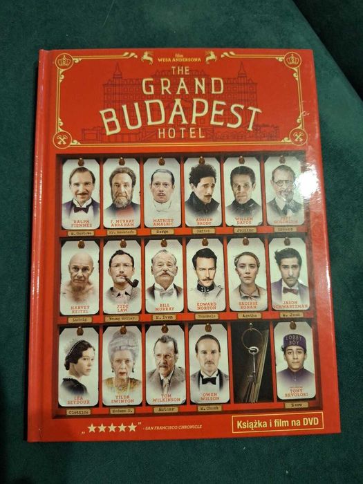 Grand Budapest Hotel DVD książka lektor i napisy PL Stan idealny