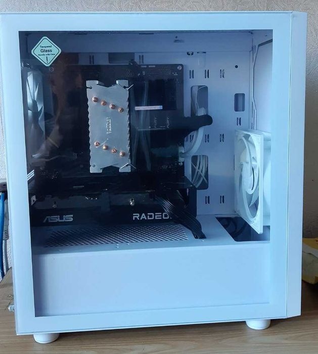 RYZEN 5500 , Asus RADEON RX 6600 v2, DDR4 16GB, . NVMe M.2 - 1Тб