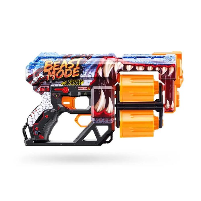 Швидкострільний бластер Zuru X-Shot Skins Dread Beast Out, 12 патронів