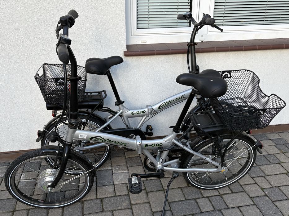 Elektryczny rower składak