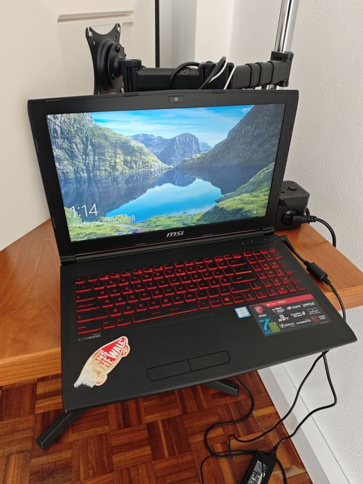Computador Portátil MSI GeForce GTX 1050 Intel i7