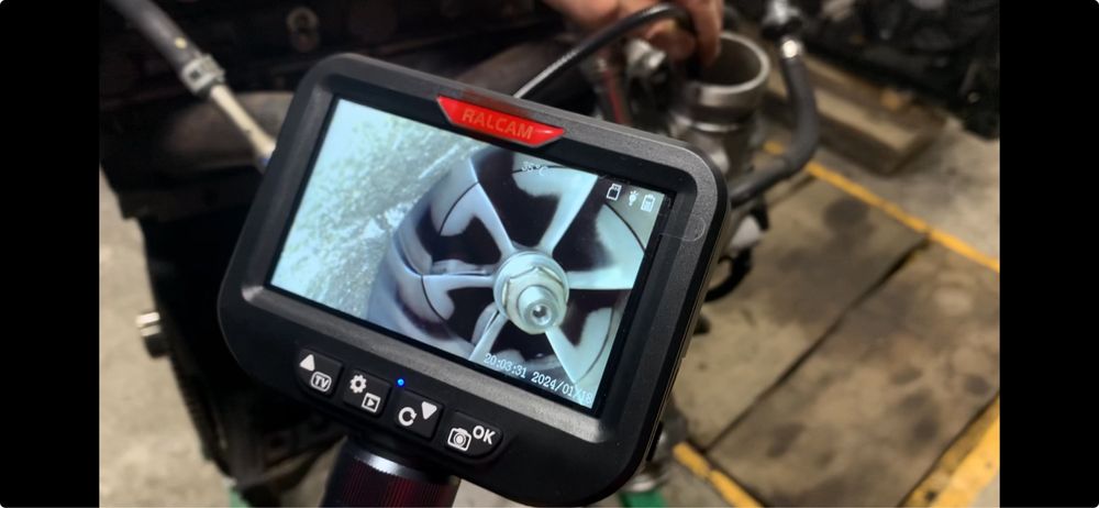 Ендоскопія двигуна, огляд стану двигуна.