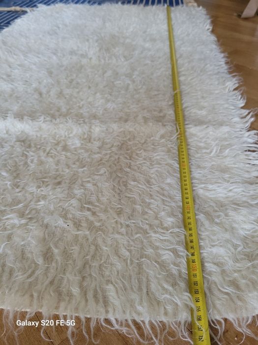 Dywan narzuta koc pled  wełna