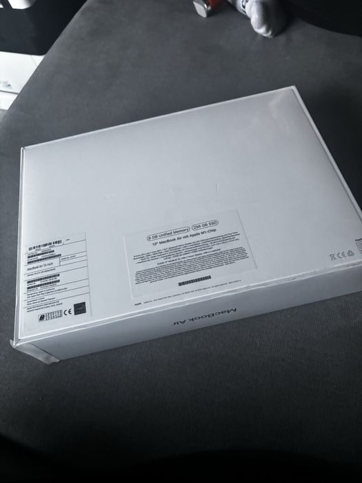 MacBook Air M1 8GB 256GB Space Gray NOWY W FOLII nówka box de