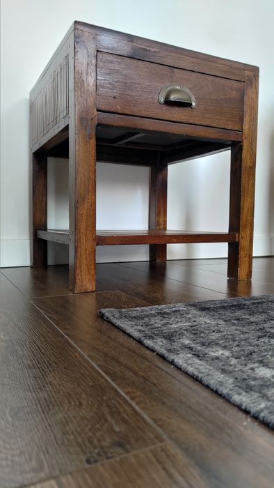 Rezerwacja Nakastlik szafka nocna styl kolonialny retro vintage